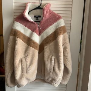 Forever 21 fluffy jacket
